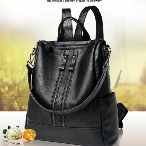 Imagen 1 del producto Mochila 2025 Otoño e Invierno nuevo estilo coreano moda Casual bolso de cuero suave multifuncional nuevo bolso de mujer