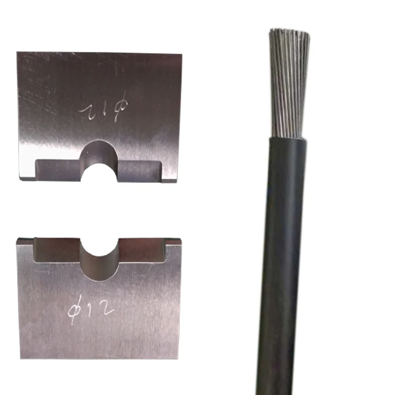 

2PCS/Set HS-416 Pneumatic Wire Stripping Machine Blades Replacement Cutter Knives for Cable Peeling Machine Spare Parts