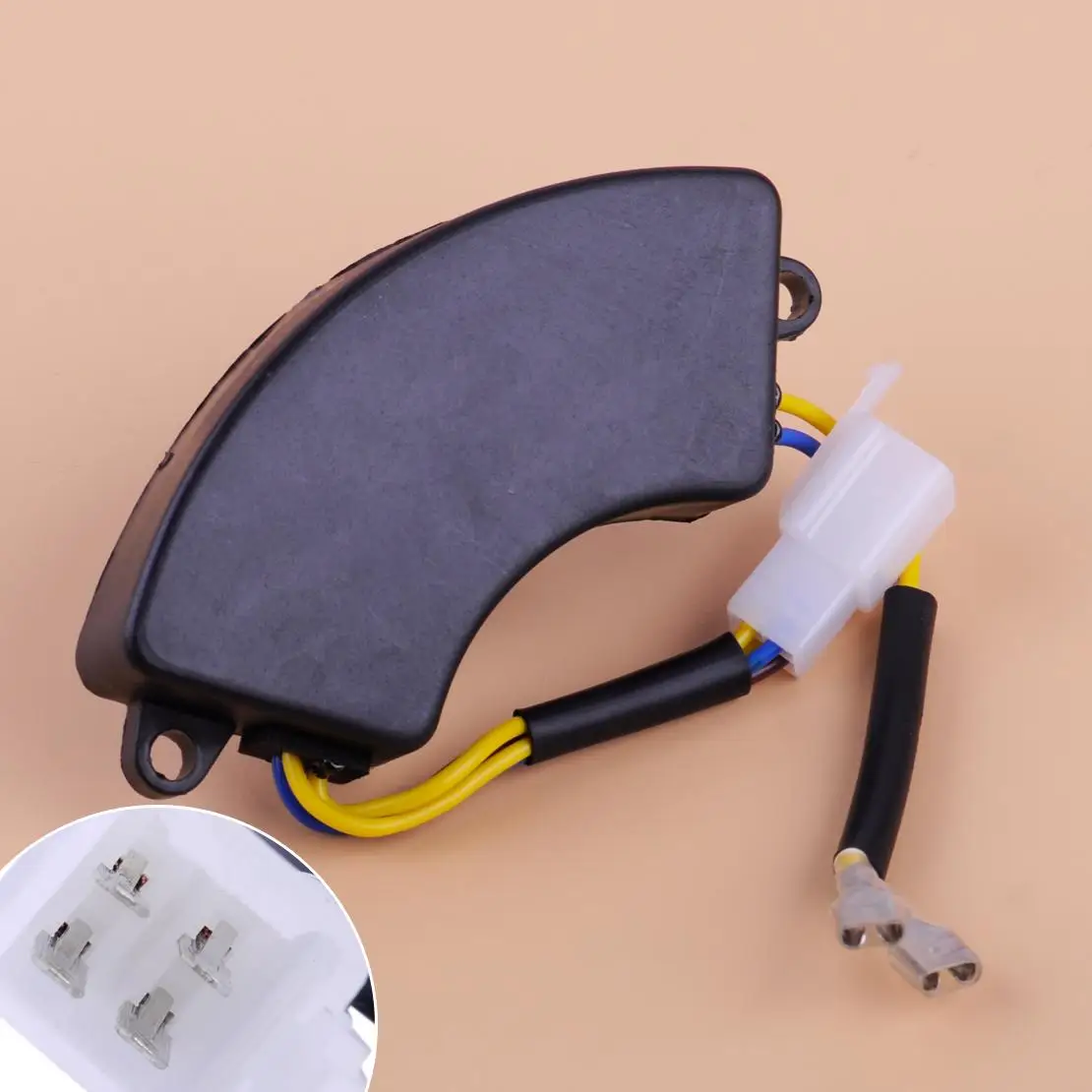 

Black 2KW-3KW AVR Automatic Voltage Regulator Single Phase Gasoline Generator