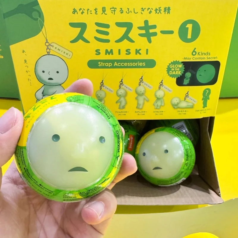 

Оригинальный ремешок Smiski, аксессуары, кулон, серия, слепая коробка, брелок для телефона, сумка, подвеска, украшение, кукла, игрушка, подарок на день рождения, в наличии