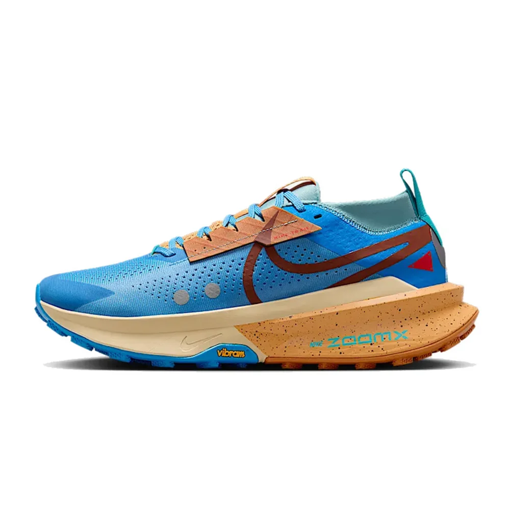 Nike Zegama Trail 2 Men's Low-Top Trail Running Shoes - Blue Comfortable, Soft, Supportive, Snug Fit, Breathable FD5190-401
