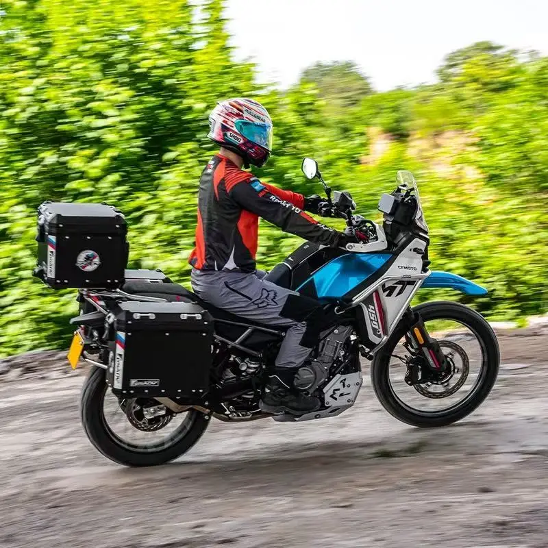 450 MT Motorcycle Accessories Top Box Rack Side Panniers Bracket Fit For CFMOTO 450MT 450-MT 2023 2024 Luggage Saddlebag Support