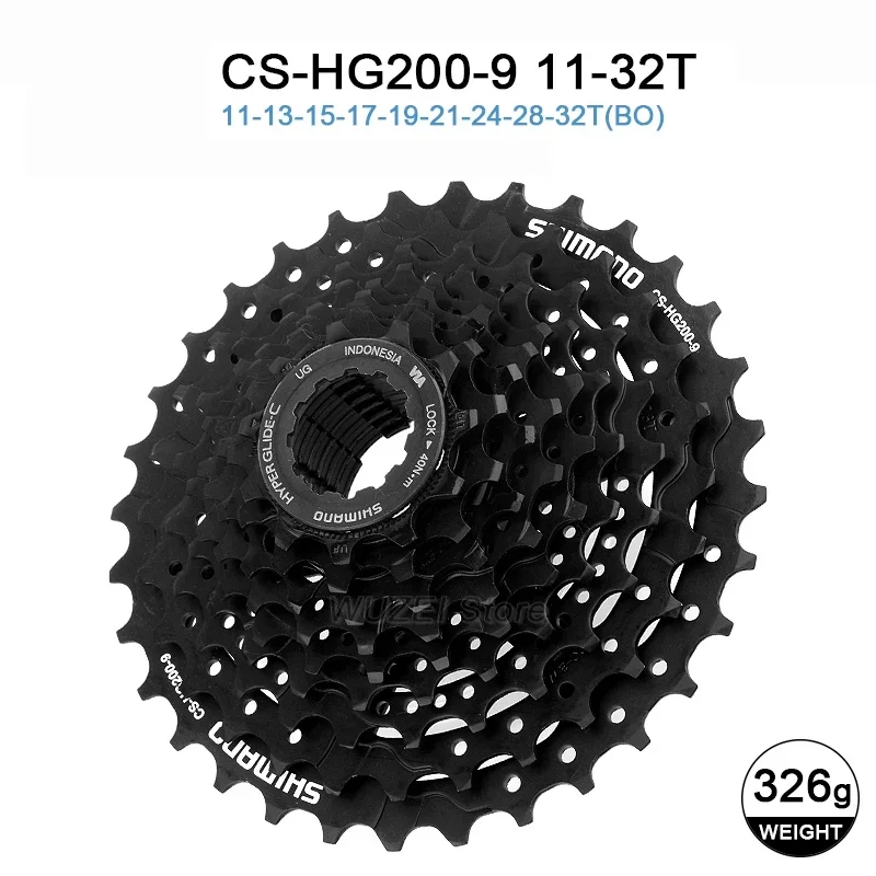 ALIVIO CS-HG31-8 8 Speed Cassette MTB Flywheel HG200 9S Sprocket 11-32/34/36T Freewheel for HG K7 Mountain Bicycle Part