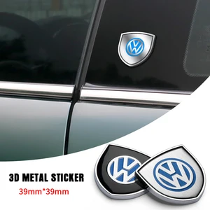 3D Metal Car Body Fender Emblem, Sticker Shield, Auto Decor, Accessoires für VW Volkswagen Golf 4, 5, 7, 6, 3, Mk4, Mk2, Mk3, Mk5, Mk6, Mk7 8 Hauptverkäufe Emblem Golf 3 - №7