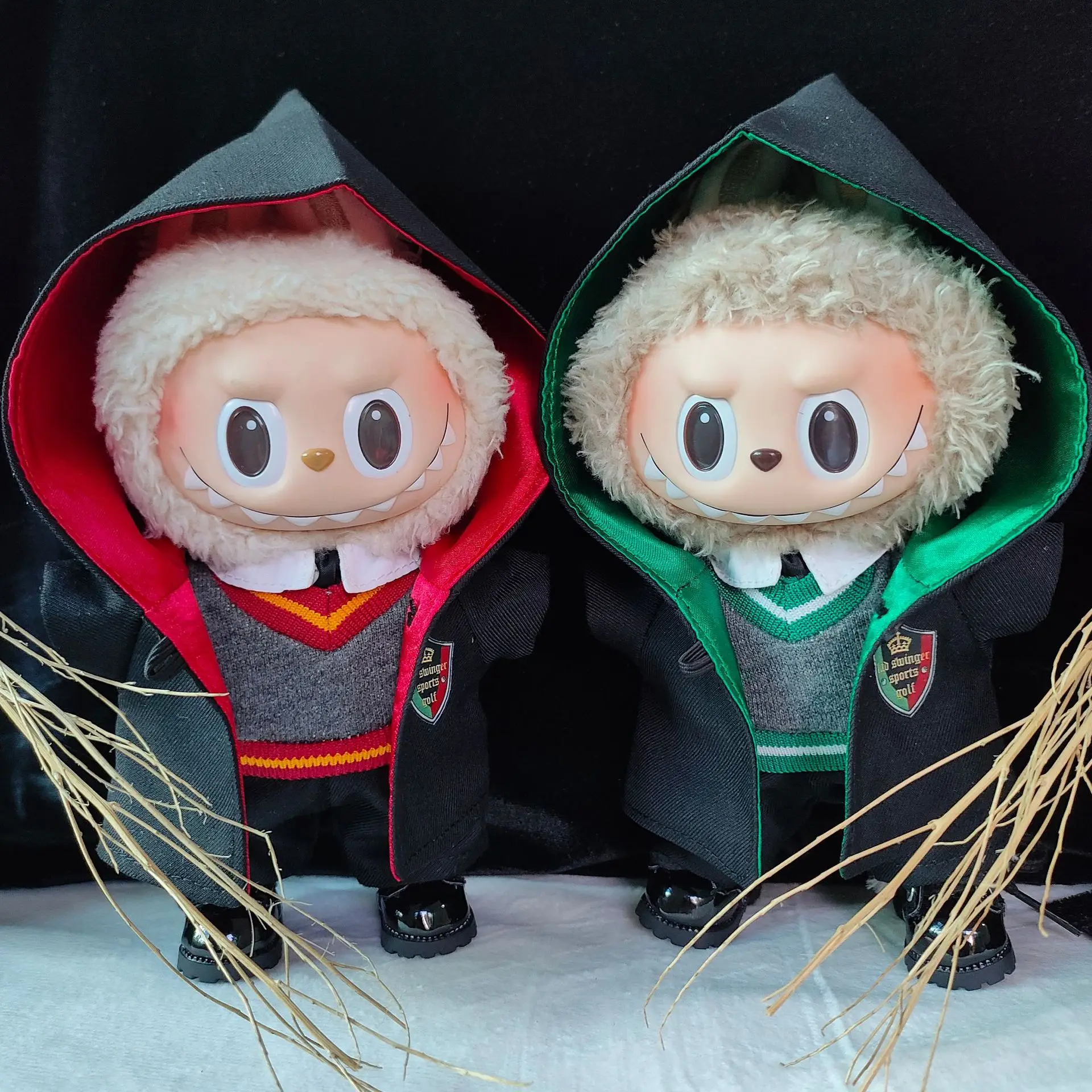 

Clothes For Labubu 17cm The Monster Doll's Outfit Accessories Clothing Costume Harry Potter Clothes Set