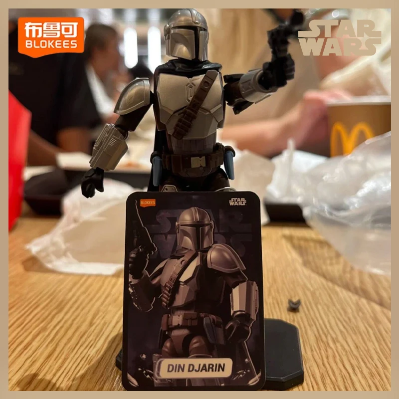

Blokees Star Wars Galaxy, версия 01, слепая коробка, Mandalorian Bounty Trip, экшн-фигурка, сборная модель, коллекционные игрушки, подарки