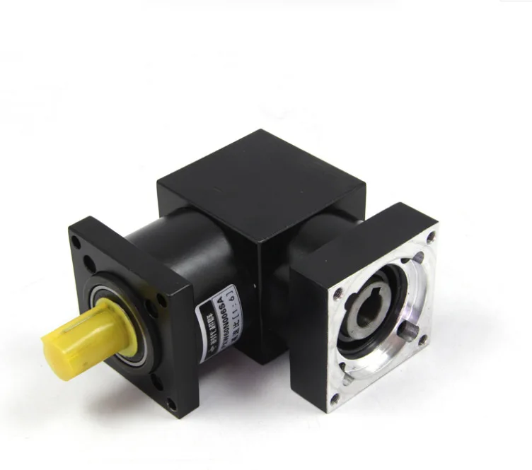 

90 Degree Right Angle 80mm Planetary Reducer for 80 Servo Motor Ratio 10.56:1 16:1 20:1 24:1 25:1 30:1 36:1