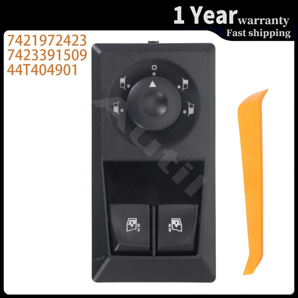 

For Renault Truck 24V Door Panel Switch Power Window Control Button 7421972423 7423391509 44T404901 Car Accessories