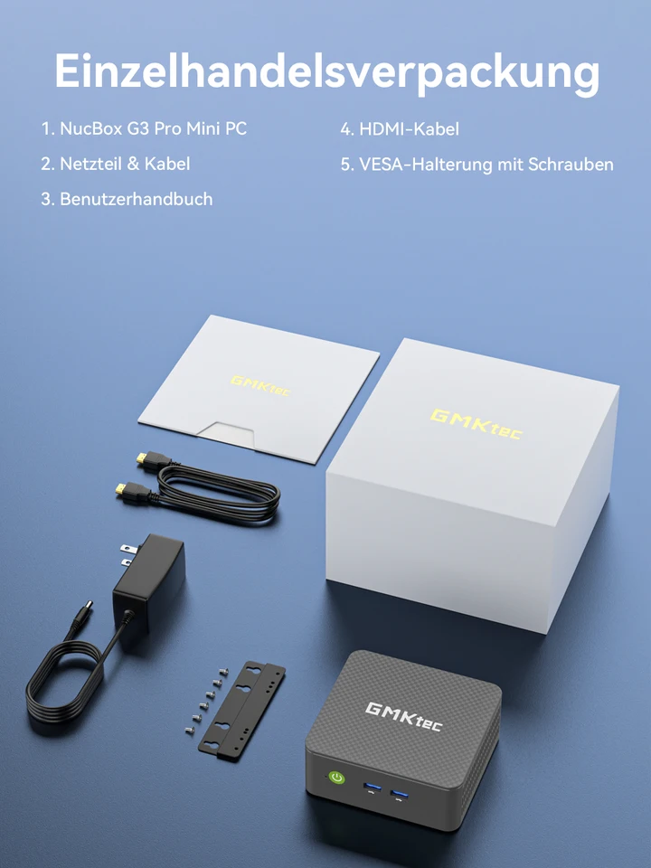 GMKtec NucBox G3 Pro ミニPC Core i3-10110U 8GB 256GB