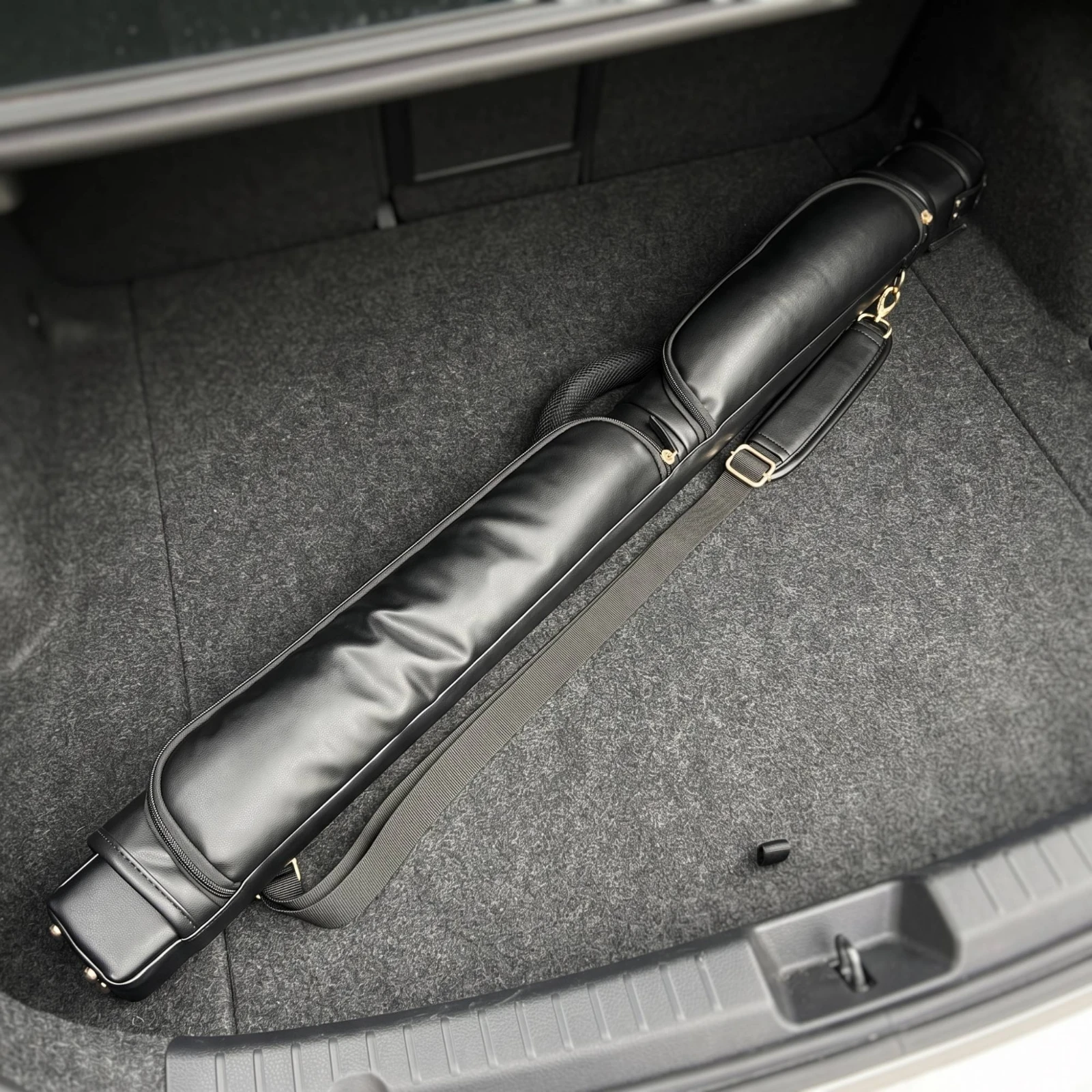 Pyramid Cue Case Padded Billiard Cue Case Long-Lasting Portable for Tournaments, League Nights