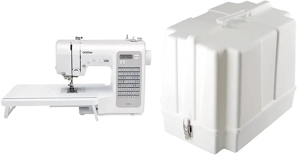 

Cp100X Computerized Sewing And Quilting Machine & 5300A Sewing Machine Hardcase, Off-White