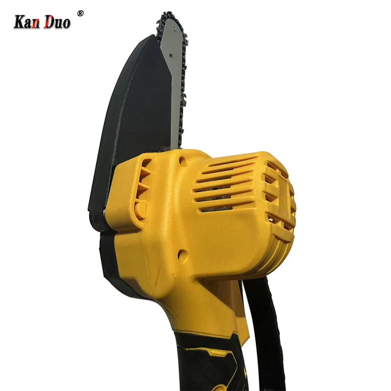 21V 6 inch cordless electric chain saw Home pruning machine Mini electric chain saw Fruit branch repair Branch pruning