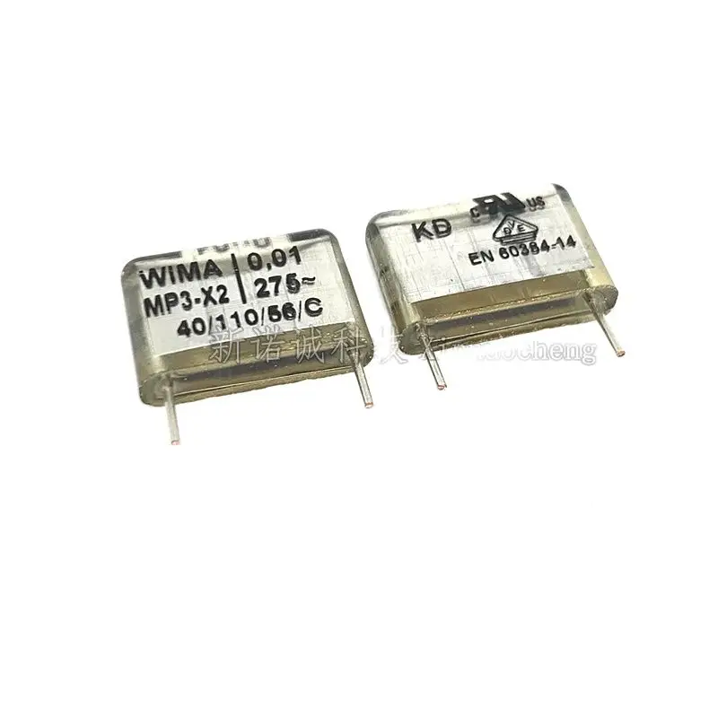 10PCS/WIMA 275VAC 103 0.01UF 275V 10nF MP3-X2 Pin Pitch 15 Transparent Capacitor