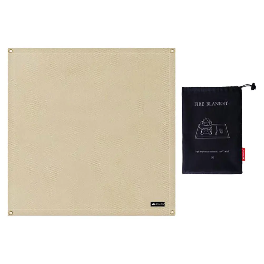 1 قطعة حصيرة مقاومة للحريق لهب بطانية من الألياف الزجاجية في الهواء الطلق التخييم الشواء قماش واقي موقد وسادة مقاومة للحرارة