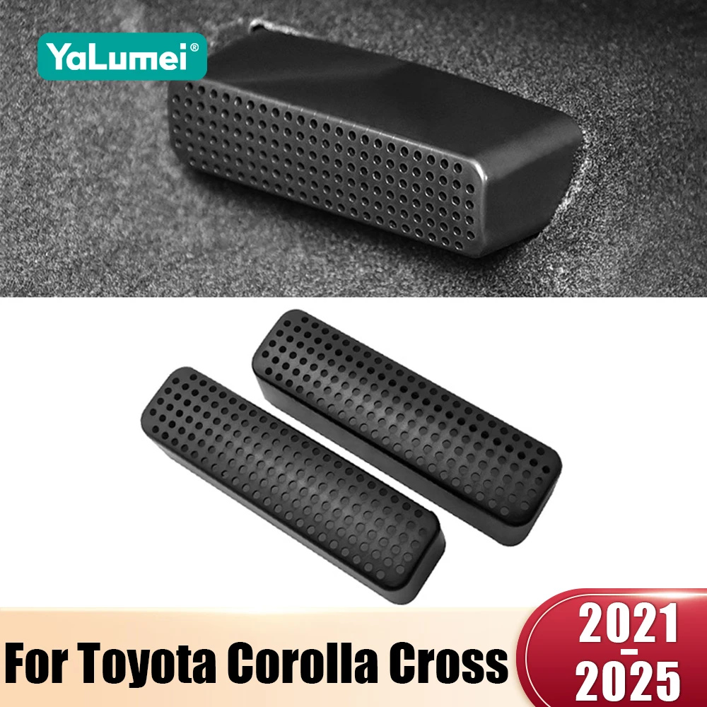 Für Toyota Corolla Kreuz XG10 2021 2022 2023 2024 2025 Hybrid ABS Auto Air Rücksitz Unter Klimaanlage Vent abdeckung Borte