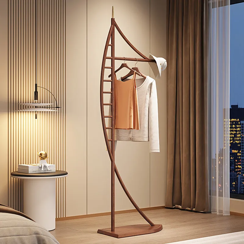 Storage Floor Hanger Clothes Rack Indoor Minimalist Mid Century Standing Clothes Rack Organizer Hotel Colgador De Ropa Furniture