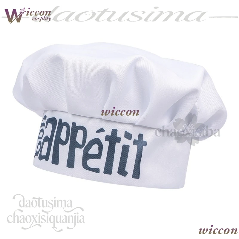 Uniform Cute Cooking Chef Hat Cartoon Funny Mouse Design Trendy Headwear Apron Kawaii Outfit 2026 Halloween Party Roleplay