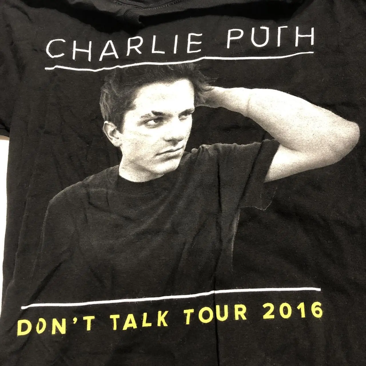 Charlie Puth Don_t Talk Tour Heavy Cotton Tee Shirt Unisex PP845