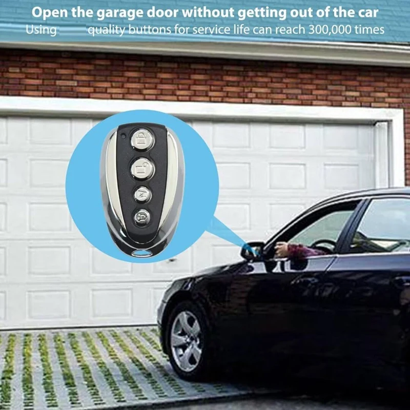 IDUD Remote Control For Automatic Gate Opener -433.92 Mhz Electric Rolling Driveway Security Kit With Backup Keys