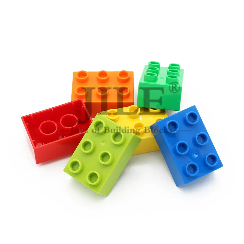 

6pcs 87084 MOC Big Size DIY Large Particle Creative Building Blocks Brick 2x3 Enlighten Build Children Kids Construction Toys