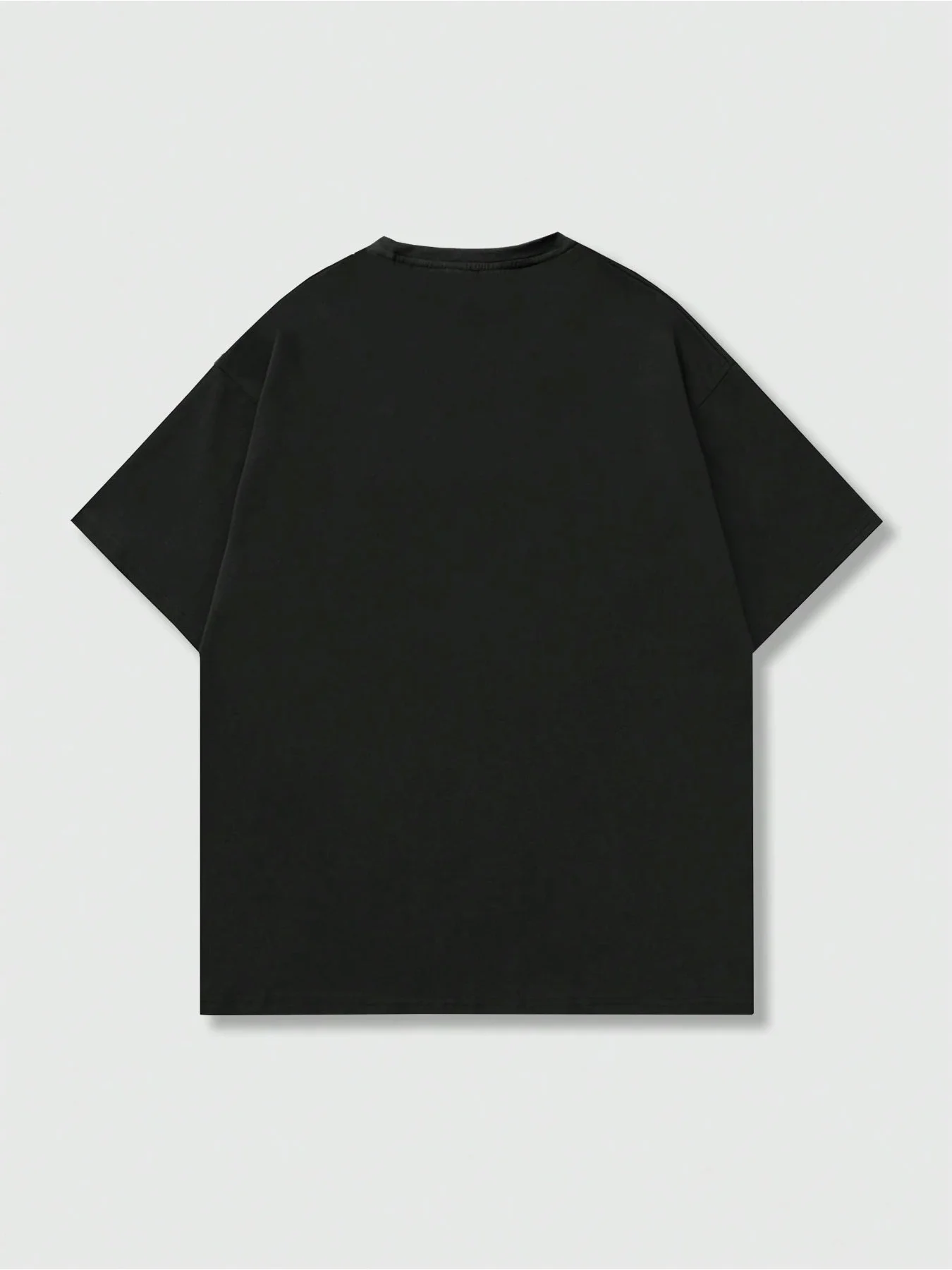 Trendy Street Style Short-sleeved T-shirt- Star and Hat Printed Character Design, Individual and Fashionable, Comfortable and Ve