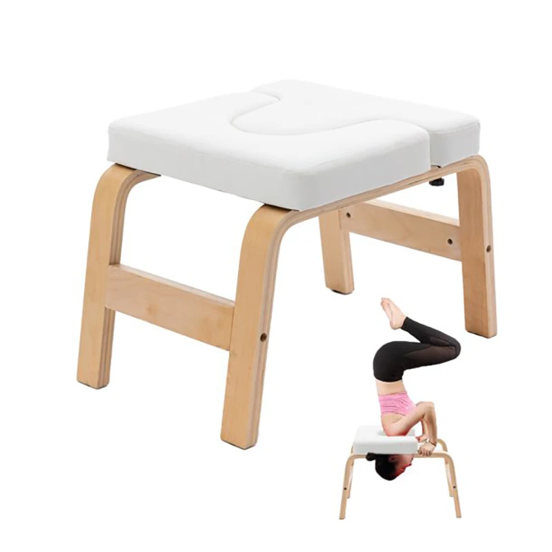 Hot Selling Portable Wood Inverted Yoga Training Chair & Stool-Durable & Eco-Friendly Safety Design for Women