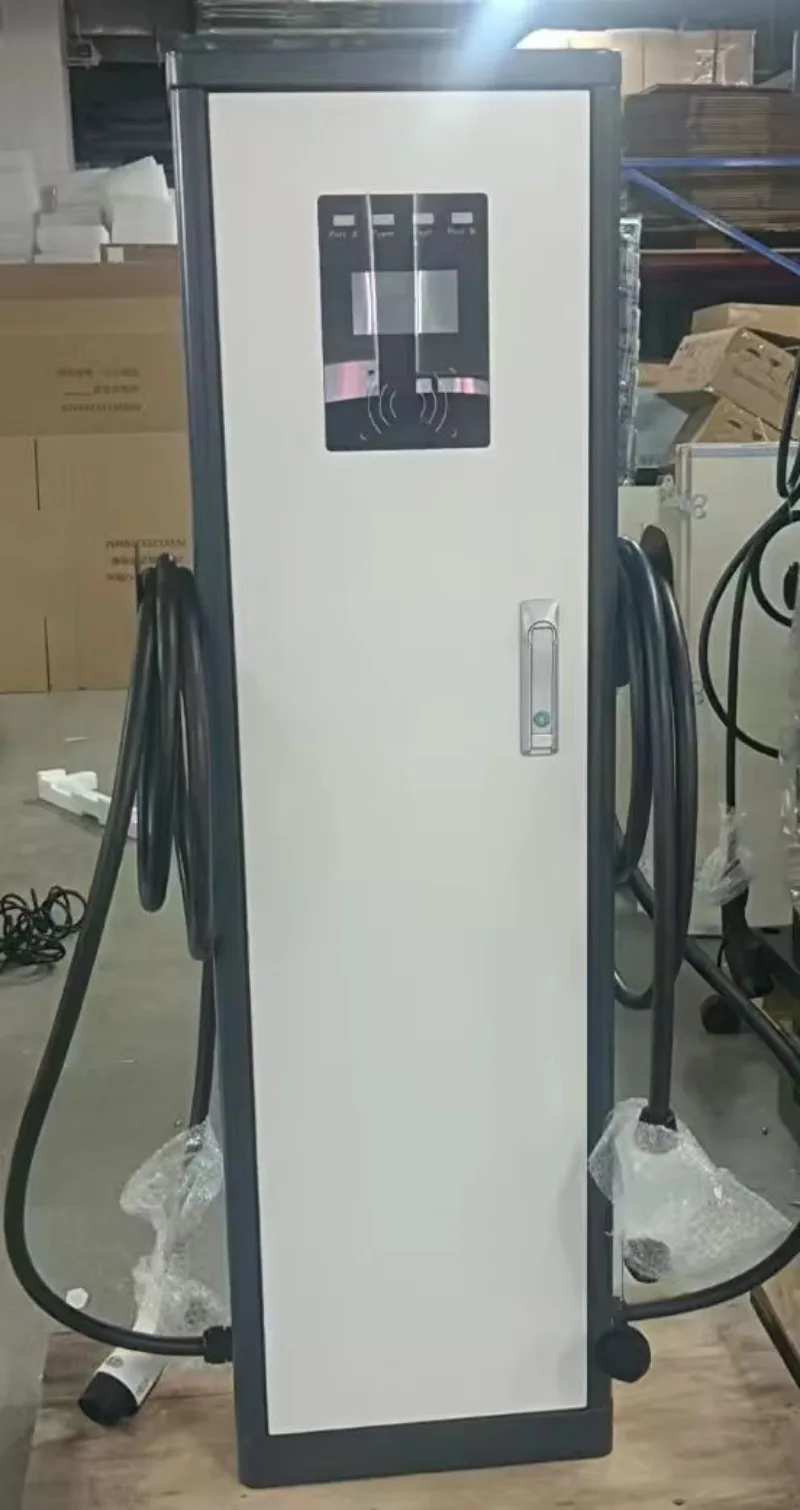 22kW*2 GB/T Type1/Type2 Dual AC EV Charger Commercial RFID 44KW Charging Station WiFi 4G App OCPP 1.6J IP55 CE Certified New - view 6