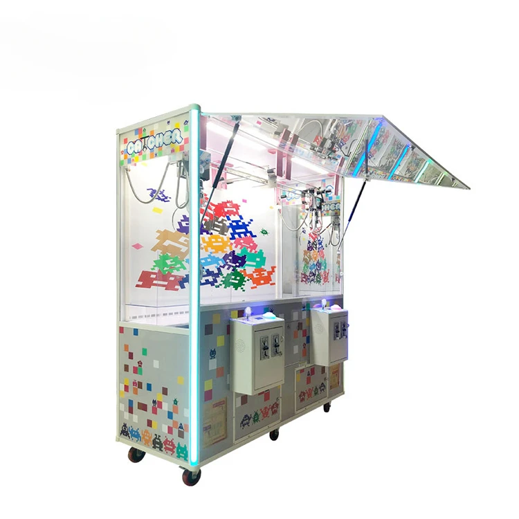 lifun factory customized coin operated two players giant claw machine large big crane game machine  for sales