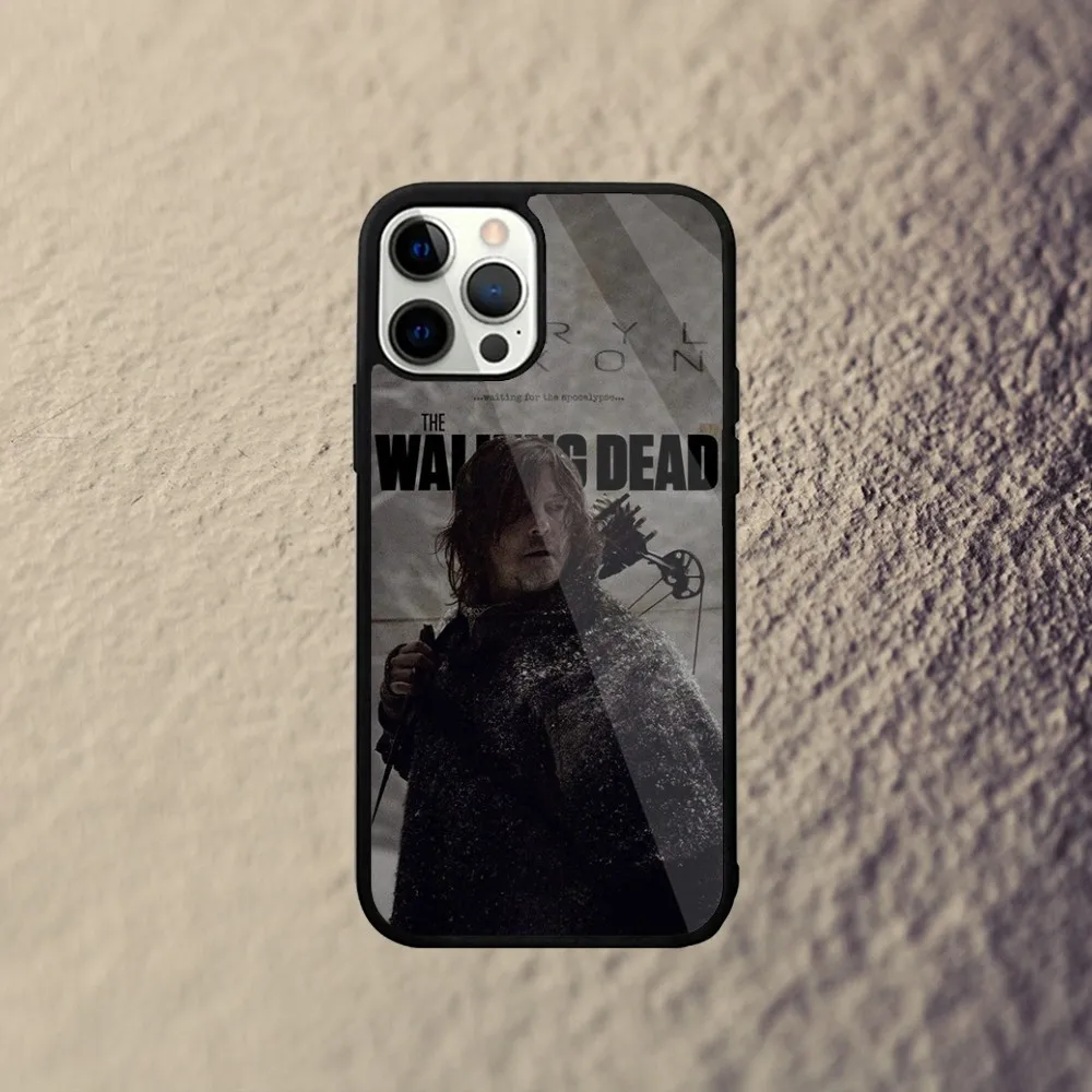 TV The Walking d-dead funda de teléfono para iPhone 16,15,14,13,12,11,Plus,Pro,Max Mini Magsafe, carga inalámbrica magnética