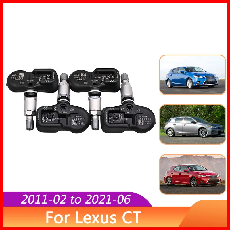 For Lexus CT ES GS GX IS III LC LX NX RC RX LS 433MHz PMV-C210 TPMS Tire Pressure Sensor 42607-02031 42607-02030 42607-30070