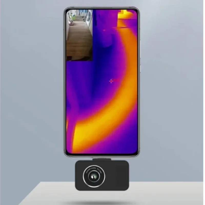 

Mobile phone thermography high definition imaging night vision temperature measurement water leakage