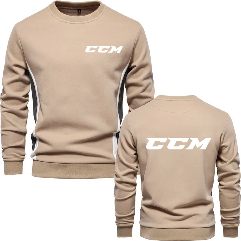 العلامة التجارية الرجال هوديي القطن الخالص CCM مطبوعة موضة عادية جديدة الرجال الربيع والخريف عالية الجودة الرجال البلوز البلوز #6