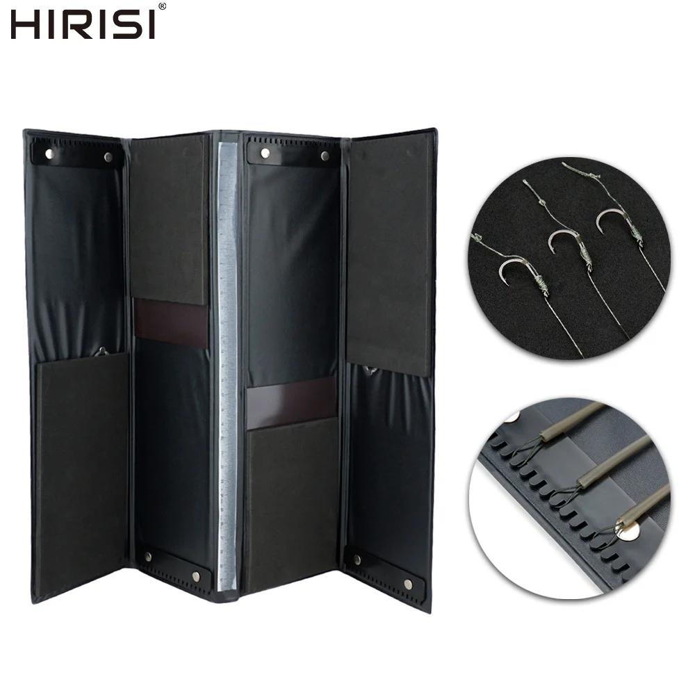 Hirisi W103 الكارب الصيد تلاعب المحفظة 6-Rig مجلس تصميم قاسية هوك طول نظام التخزين الخشنة صيد السمك المنظم