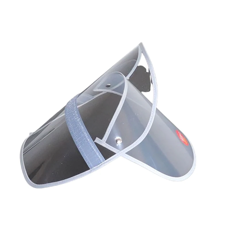 New Raincoat Hat Shield Visor Detachable Rain Poncho Hat Face Protector Clear Raincoat Cap Visor For Replacement Face Protector