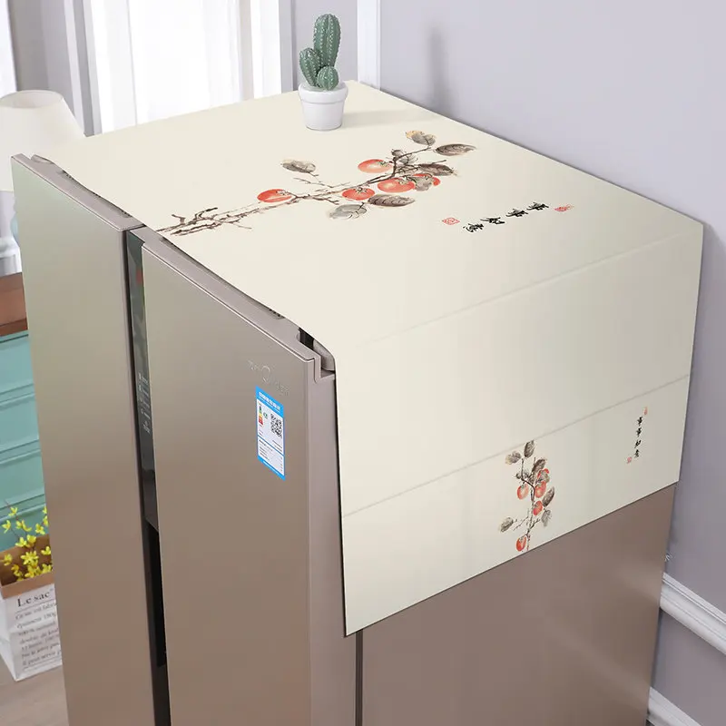 VIKAMA Heavy Duty Dust Cover for Fridge Top Washer Microwave Universal 2026 New