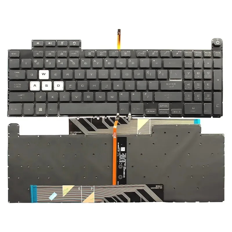 New keyboard with backlit for Asus fx507 fx517 fx707 fa507 ZC/zv4/ZM/VV/ZR/ze/RC/RM