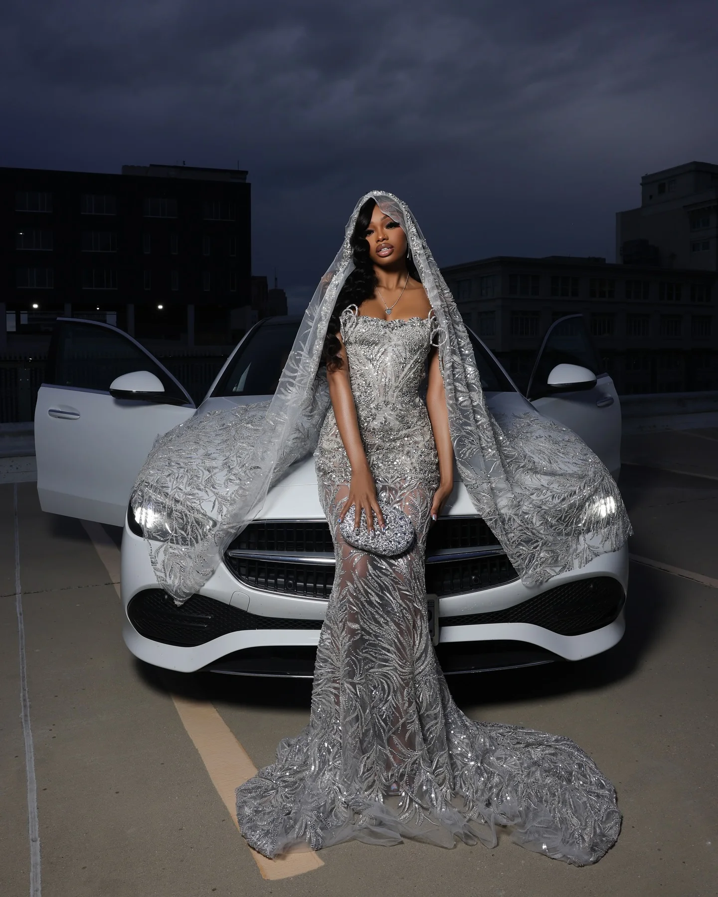 

Sparkly Sequin Long Mermaid Prom Dresses 2025 Black Girls Luxury Beading Evening Gowns For Birtyday Party Customized