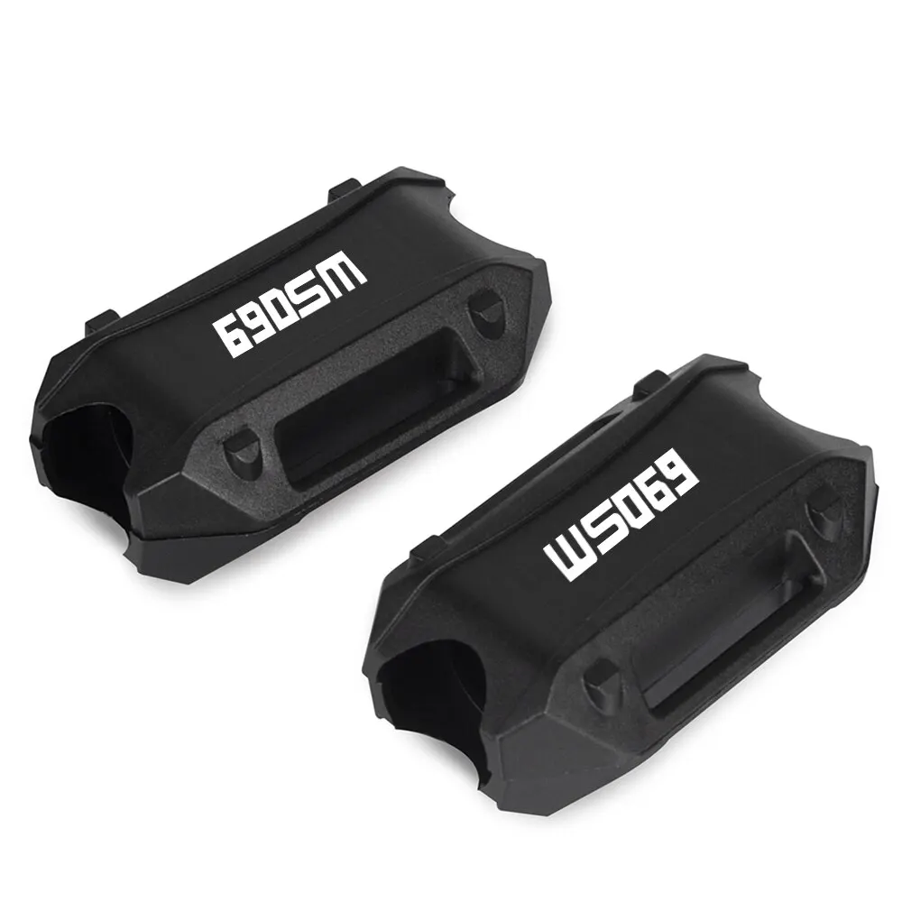 

SMC SMCR 690SMC Motorcycle Bumper Engine Guard Protector Block 25MM Crash bar Decorative For 690 ENDURO 640LC4 SUPERMOTO 950SM