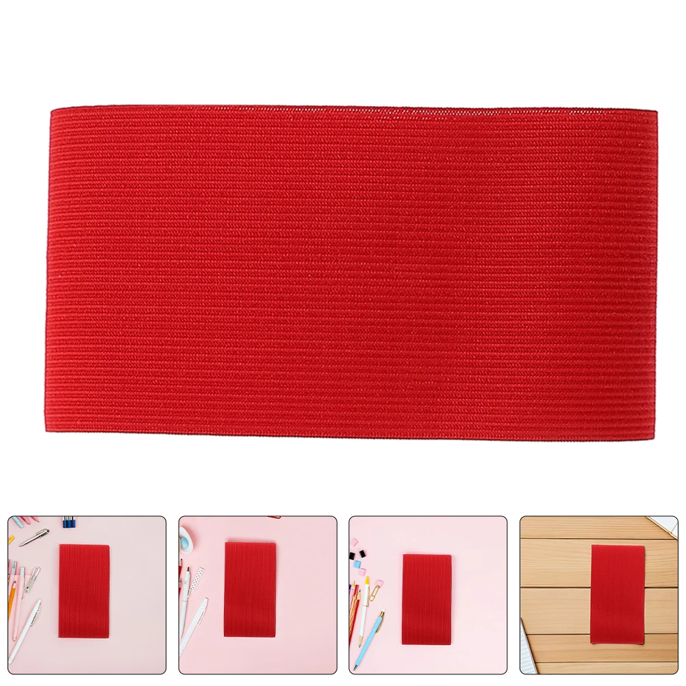 

Football Captain Armband Youth Soccer Adjustable Elastic Sport Band Team Role Identification Blank Area Unisex Captain Sleeve