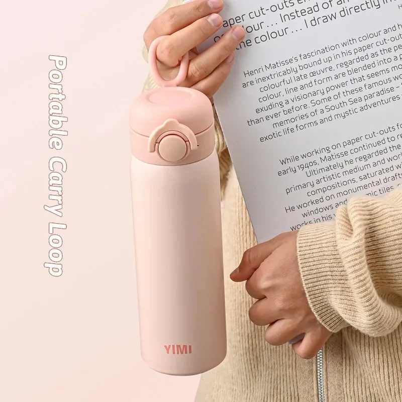 500 مللي زجاجة ترمس قوارير مفرغة بهلوان 316 الفولاذ المقاوم للصدأ زجاجة ماء حراري إبقاء الساخنة والباردة كوب معزول درينكوير #4