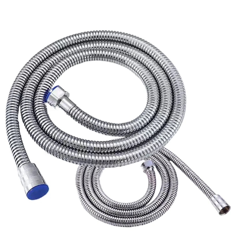 1/2 1.5M 2M Bath Shower Hose Stainless Steel Flexible Pipe Shower Head Pipe Plumbing for Bathroom Accessories