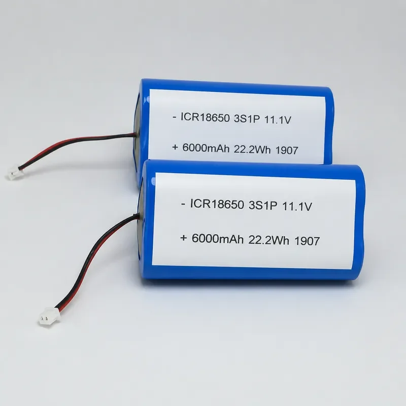 18650 Lithium Battery Pack 6000mAh Hand Warmer 3.7V Polymer Rechargeable Battery for Portable Heating Device Power Supply