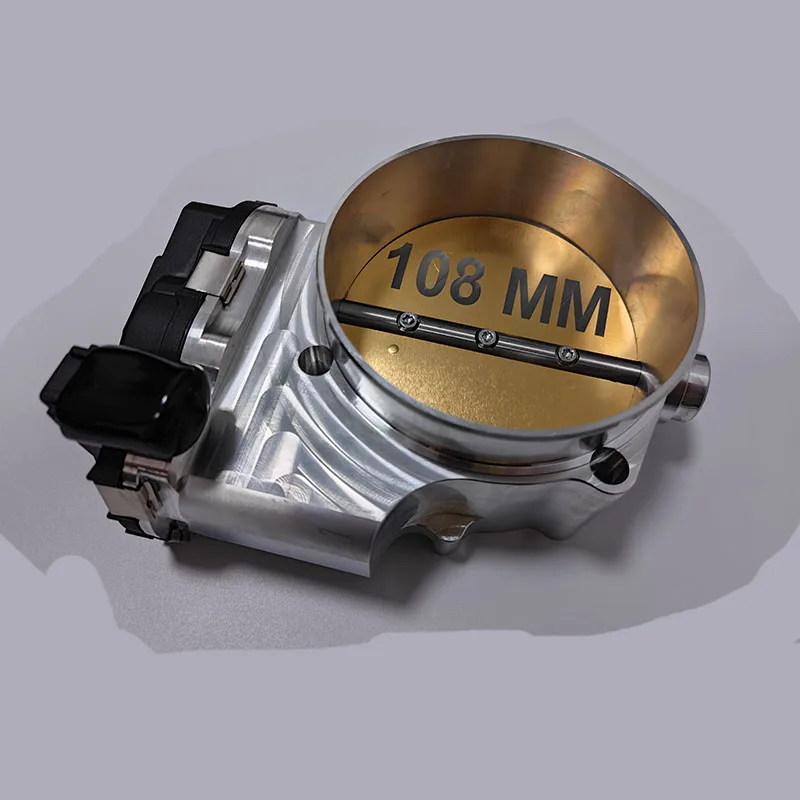 108mm Throttle Body CNC Aluminum Billet for Dodge Hellcat / Jeep Trackhawk 6.2L 2015-2023