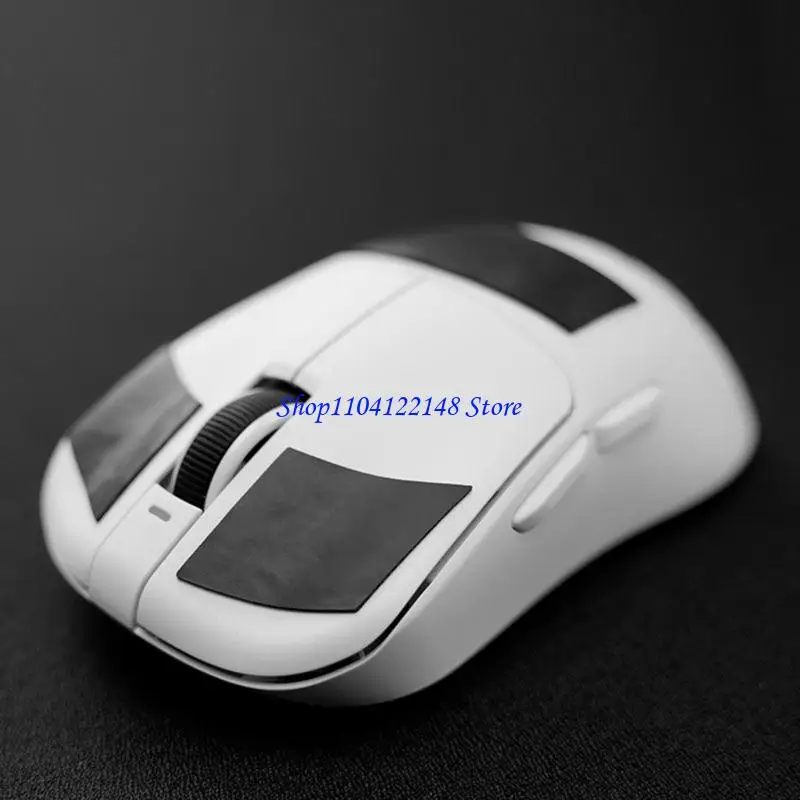 P9FA Silicone Grip Enhancers Anti Slip Stickers for Keyboards and Mouse to Avoid Sweat and Slipping in Various Setting