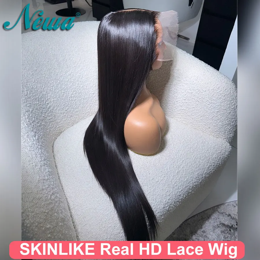 

Newa Hair HD Lace Wig Silky Straight Glueless HD Lace Closure Wig Pre Plucked Human Hair Wig 13X6/13X4 Real HD Lace Frontal Wigs