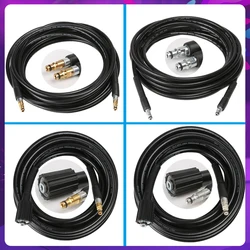 For Karcher K2 K3 K4 K5 K6 K7 High Pressure Washer Hose Pipe Washer Extension Hose Quick Coupling Adapter Water Cleaning  Kit