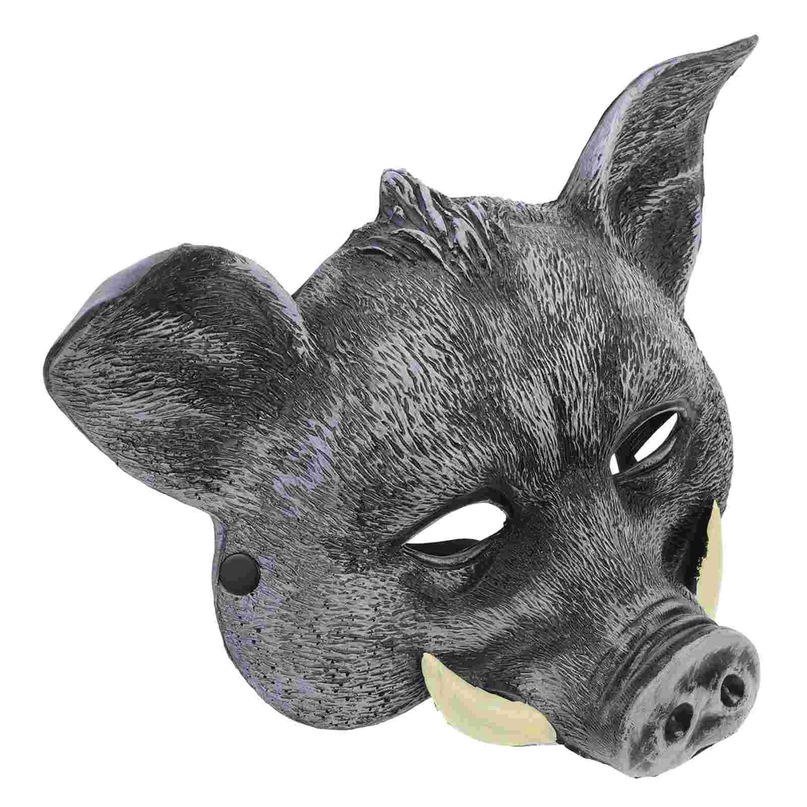 Boar Mask Masquerade Wild Cosplay Props Makeup Halloween Masks Party Pu for Festival Miss Costumes