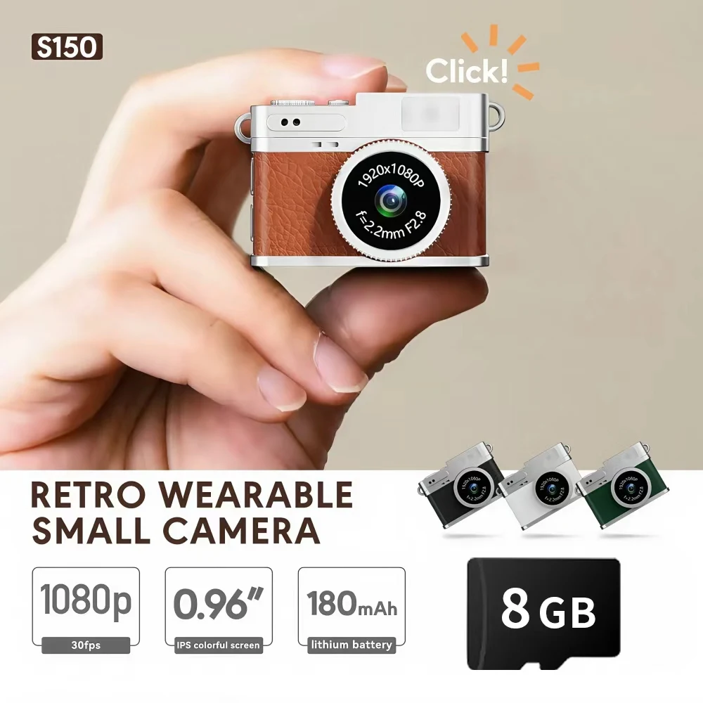 Digital Mini Camera Small Go Pro Sports Photo Action Cam Wifi Body Video Photographic Subminiature Recording Bodycam