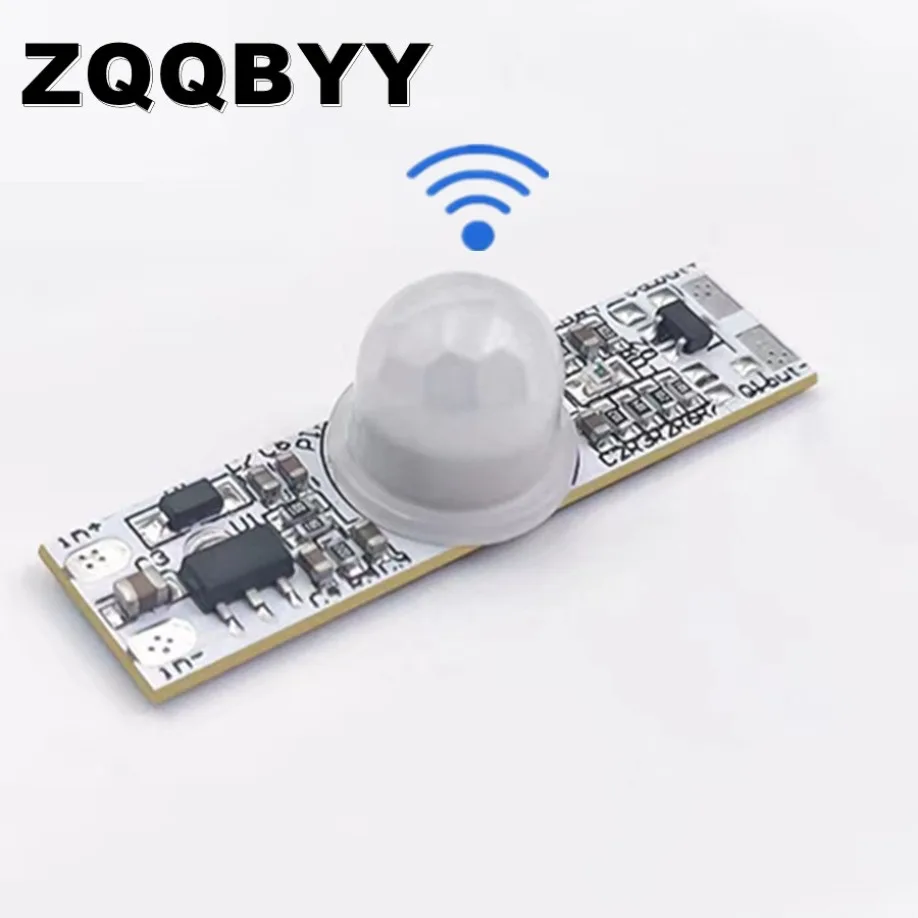 PIR Motion Sensor Switch Module DC 12V 24V Smart Home LED Light 3A IR Infrared Induction Body Sensor Detector Controller