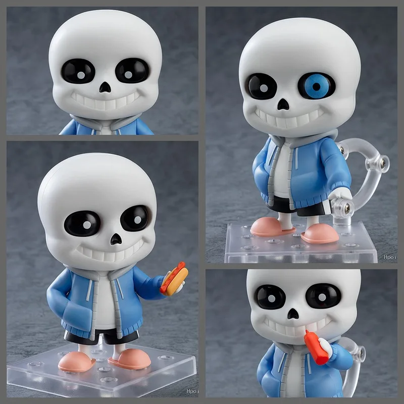 

Новый хит продаж Undertale Q версия 1826 Sans The Skeleton подвижная фигурка куклы в штучной упаковке игрушечный фестиваль подарок